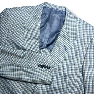 Oxxford Clothes Raleighs Silk 2 Button Sport Coat Size 42 Regular Vintage Men‎